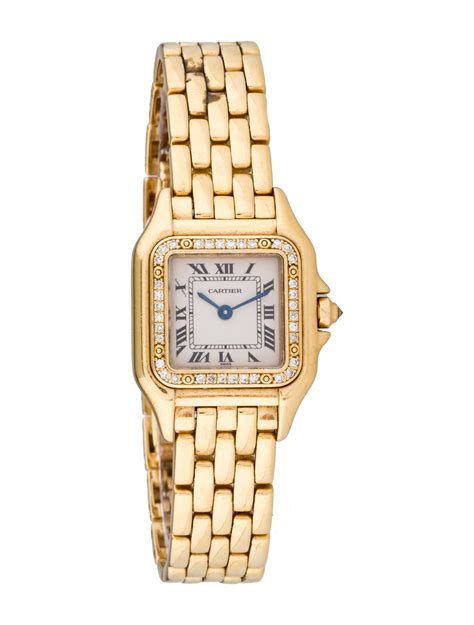 Cartier watch diamond bezel